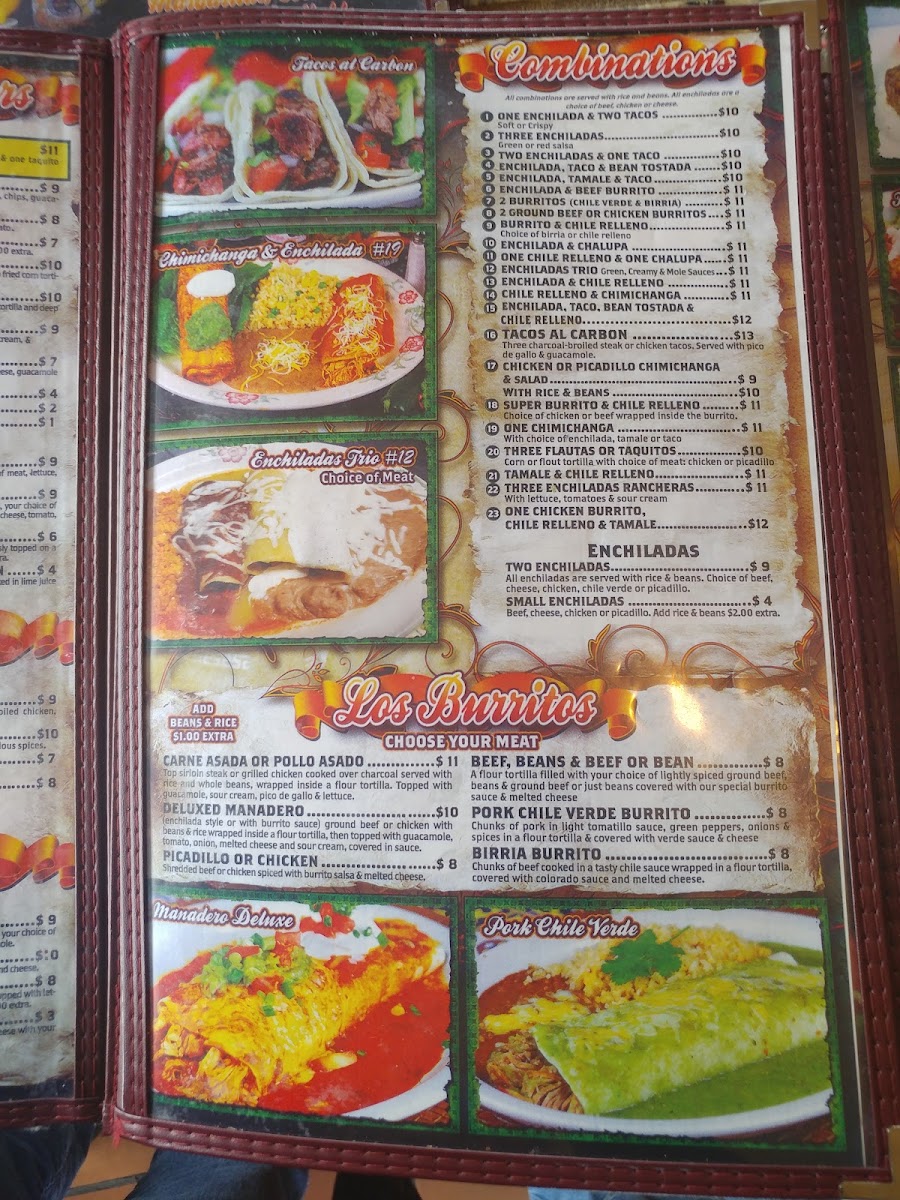 Mazatlan Mexican Restaurant Menu - Image 4